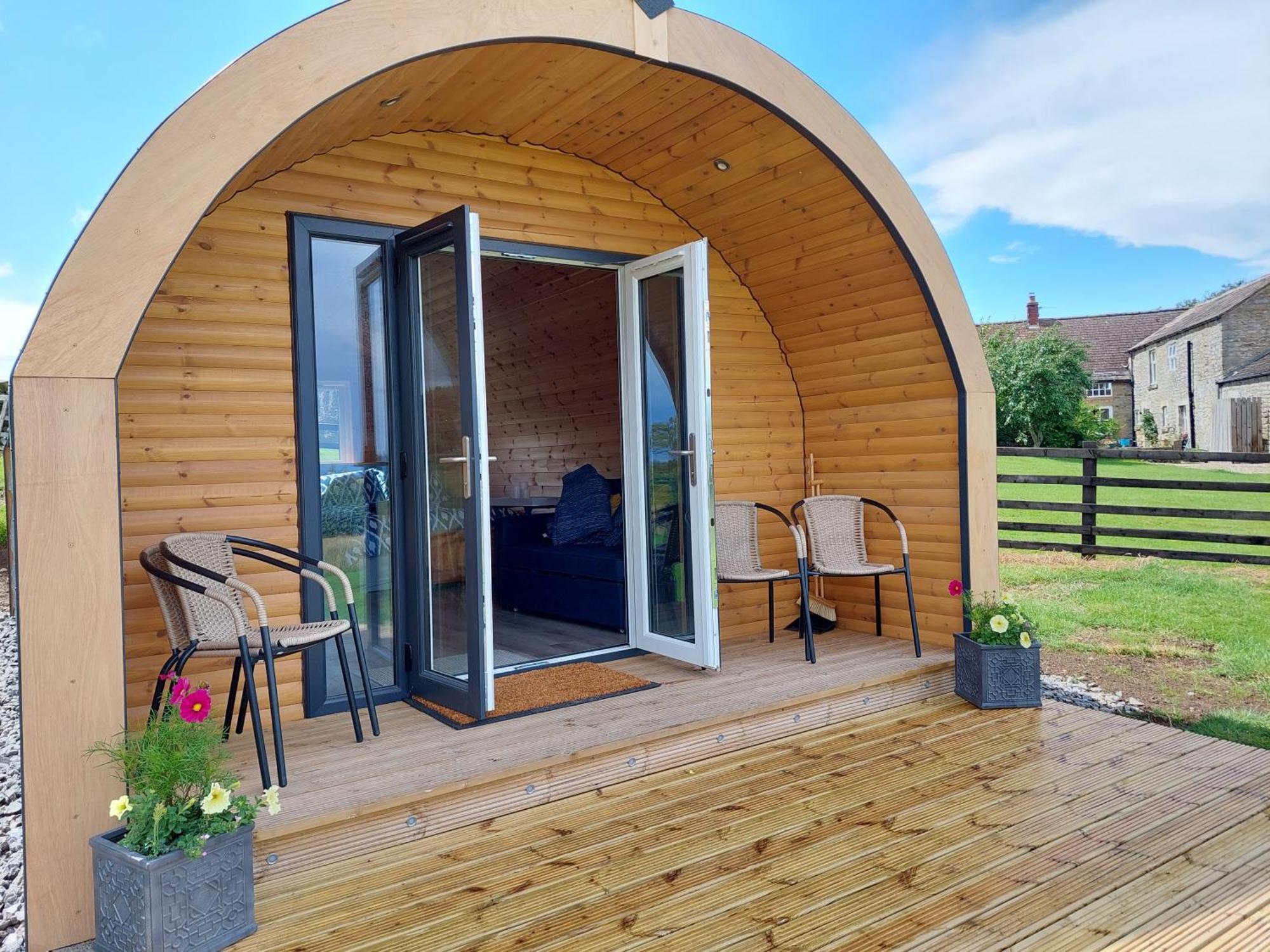 High Whashton Springs Glamping Pod, Richmond Yorks Richmond (North Yorkshire) Exterior foto